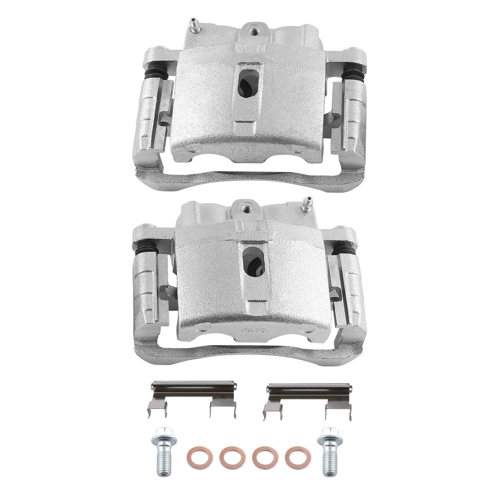 Rear Brake Calipers Kit with Bracket for Chevrolet Silverado 2500 (1994–2004)