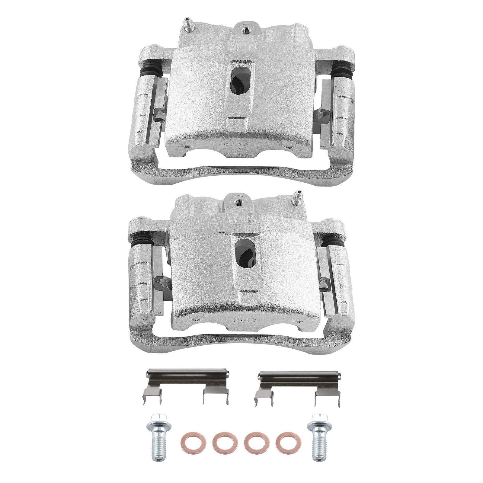 Rear Brake Calipers Kit with Bracket for Chevrolet Silverado 2500 (1994–2004)