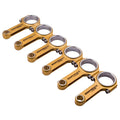 6X Titanized Connecting Rods ARP for Porsche 911 (1965–1977) 5.118"