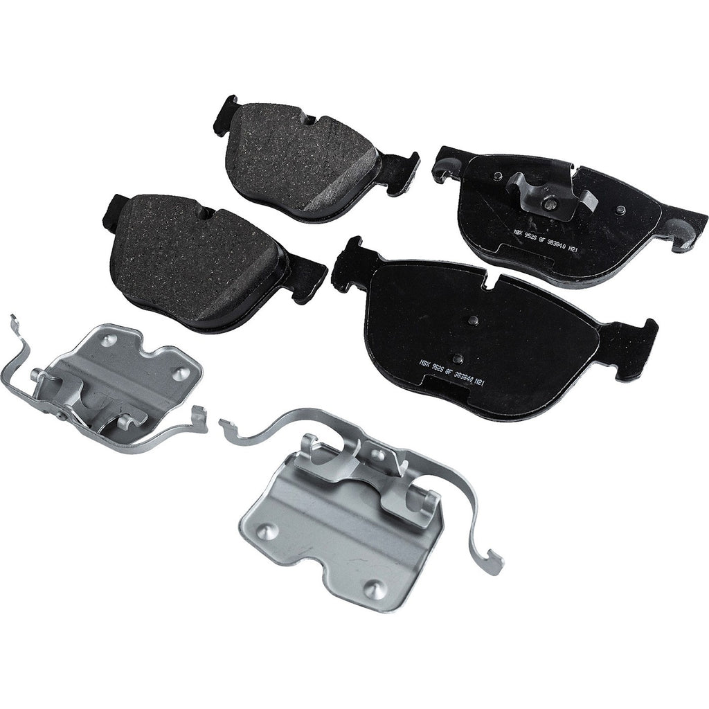 Set of 4 NAO Brake Pads for BMW X4 (2016–2018)
