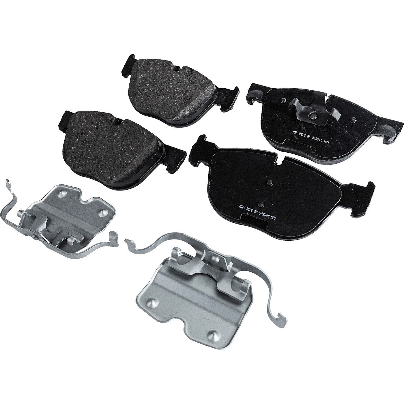 Set of 4 NAO Brake Pads for BMW X4 (2016–2018)