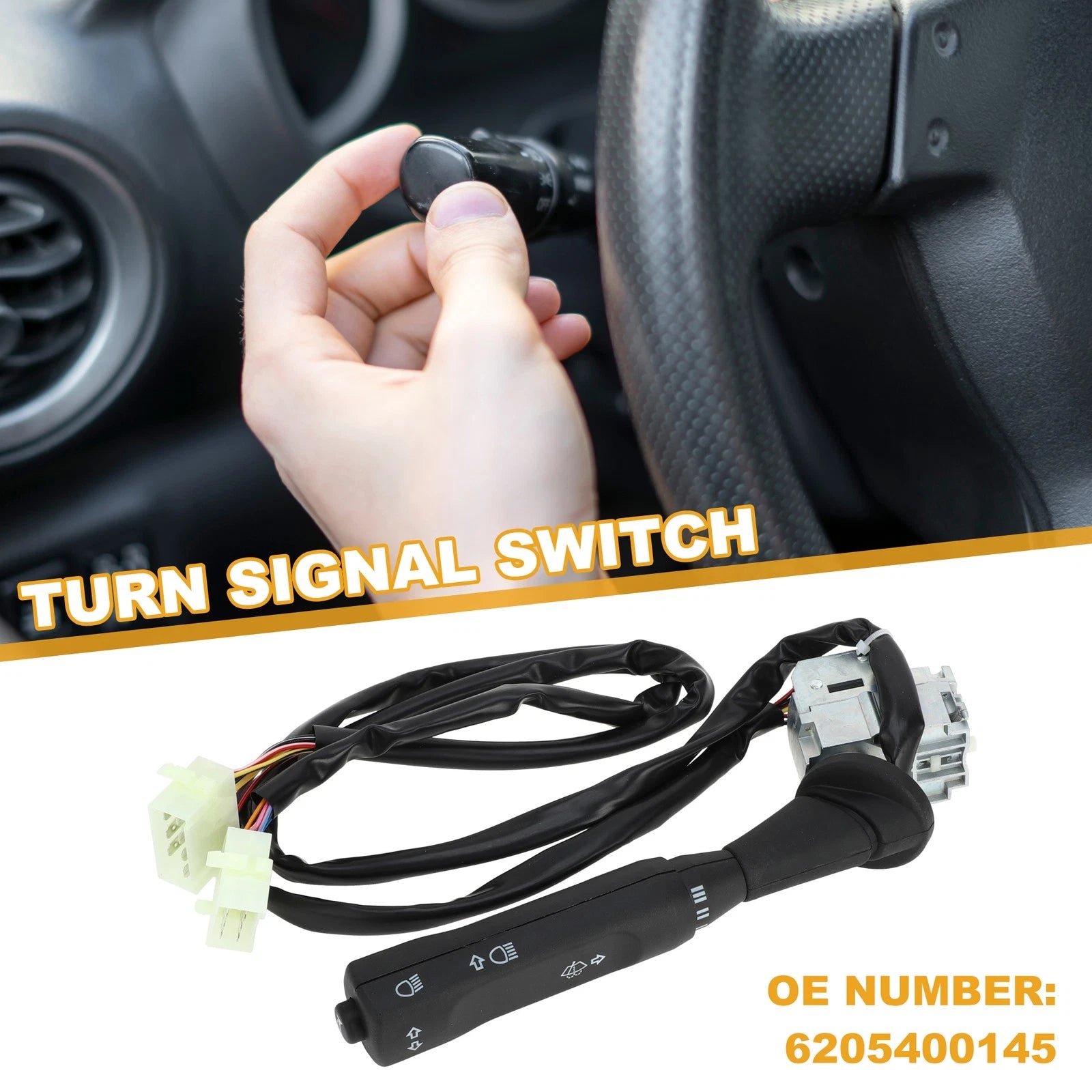 Steering Column Turn Signal Switch Lever for Mercedes-Benz NG 1217 CA, NG 1222 