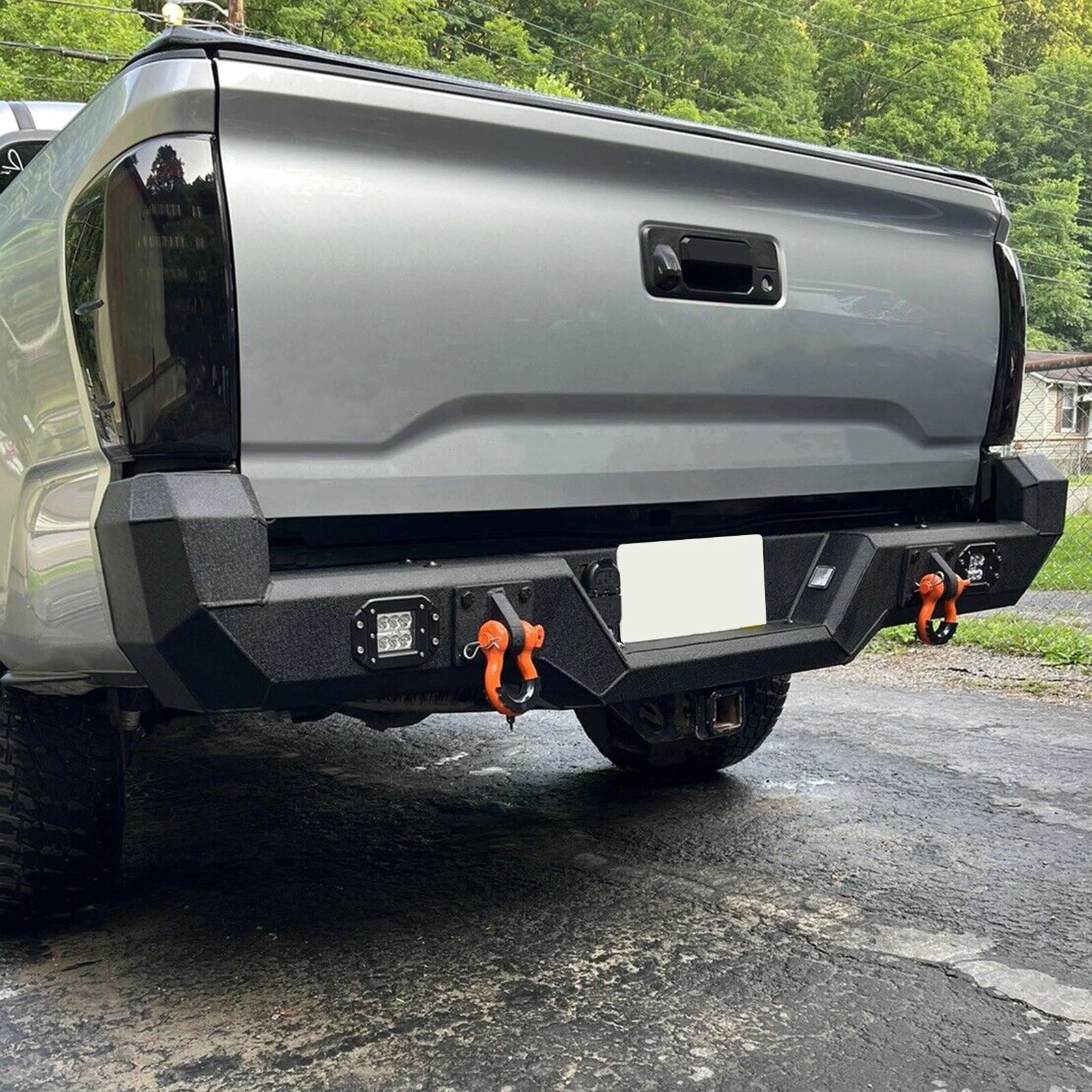 Pro Series Rear Bumper with Lights for Toyota Tacoma (2016–2023)