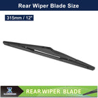 Rear Windshield Wiper Blade for Kia Sportage (2010–2016) & Hyundai Tucson (2010–2015)
