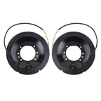 12-1/4" x 3-3/8" 2xElectric Trailer Backing Plate Brake For Trailer Axle 23-451