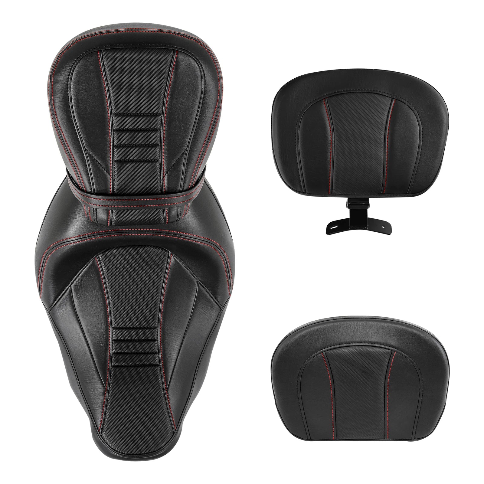 Low-Profile Backrests for Harley CVO Road Glide (2009–2023)