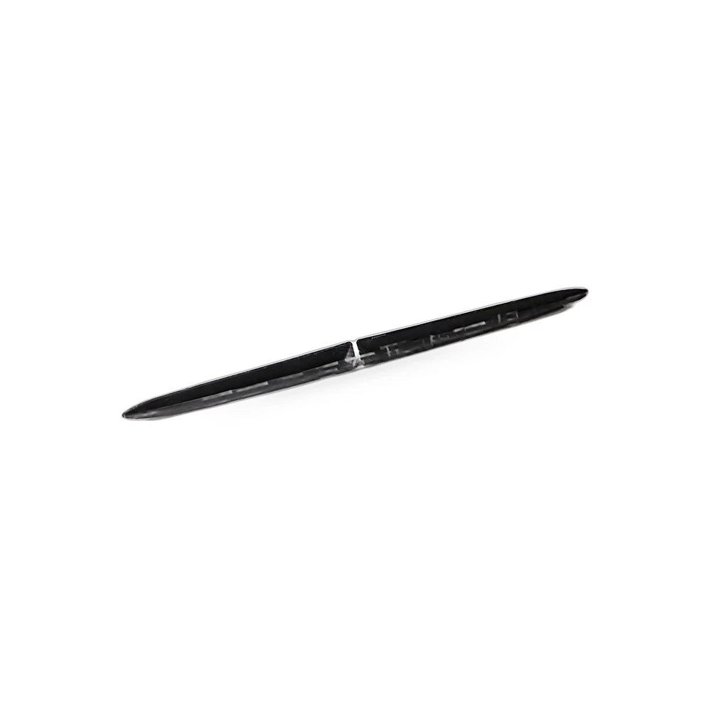 Front Bumper Upper Trim for Fiat 500 (2007–2015) Carbon Fiber Style