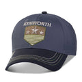 Charcoal Blue Star Microfiber Hat for Kenworth Trucks (All Years)