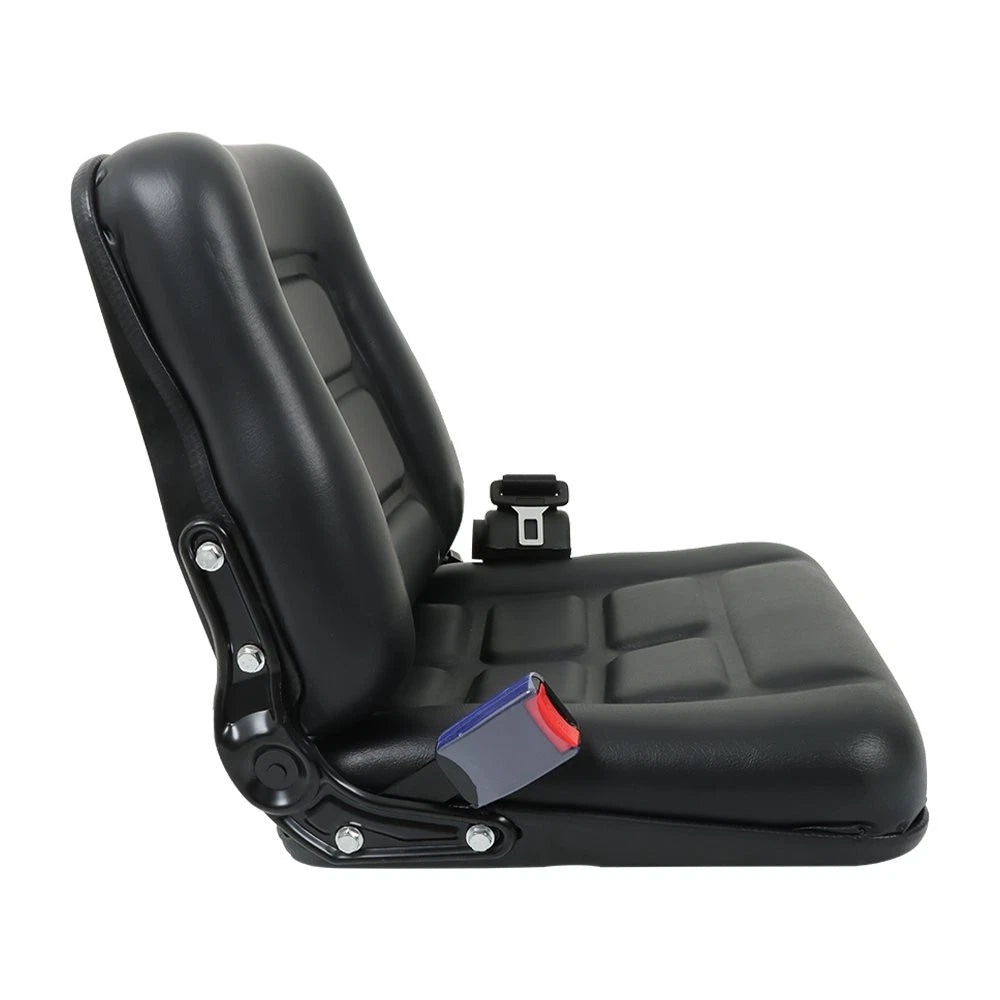 Universal Seat with Adjustable Backrest for Forklift Tractor Mower