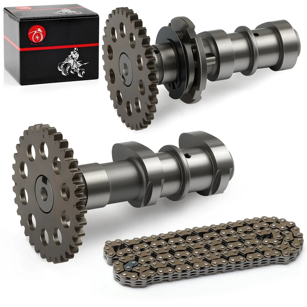 Intake & Exhaust Camshaft w/ Timing Chain for Suzuki Quadsport Z400 (2003–2006)
