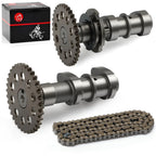 Intake & Exhaust Camshaft w/ Timing Chain for Suzuki Quadsport Z400 (2003–2006)