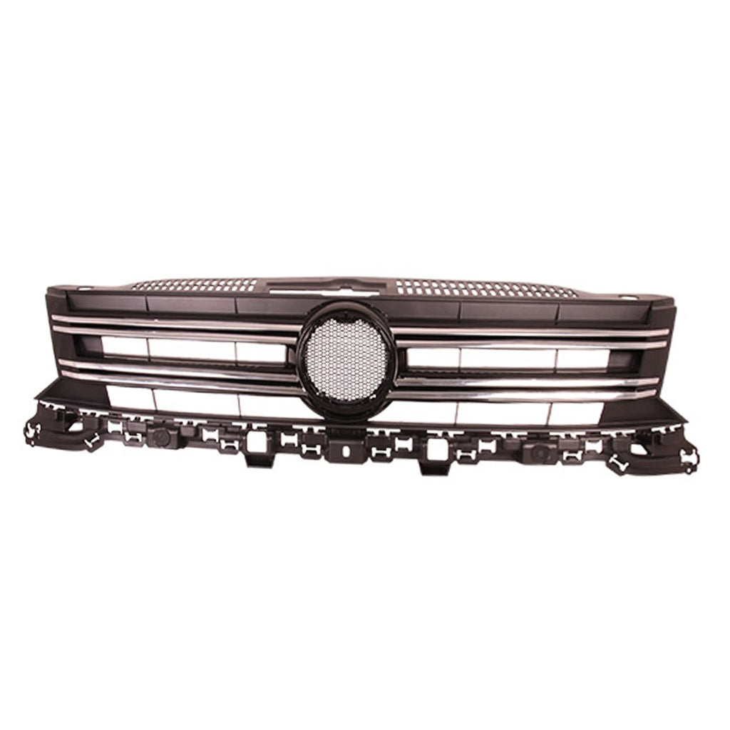 Replacement Black Chrome Plastic Front Grille for Ford F150 (2009–2014)