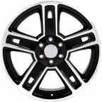 Machined Black Wheel 22 Inch for 1992–1994 Chevrolet Blazer