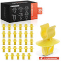 30x Nylon Hood Prop Support Rod Clips for Jeep Compass 