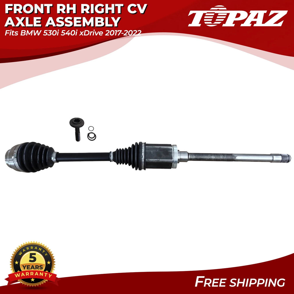 Front Right CV Axle Assembly for BMW 530i 540i xDrive (2017–2019, 2021–2022)