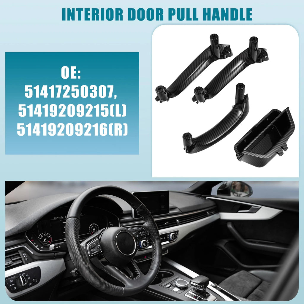 Interior Door Pull Handle 51419209215 for BMW X3 F25 X4 F26 (2011–2017)