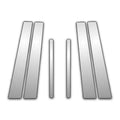 6Pc Chrome Pillar Post Covers for 2010-2017 Aud S4 - Upgrade Your Auto P1040