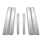 6Pc Chrome Pillar Post Covers for 2010-2017 Aud S4 - Upgrade Your Auto P1040