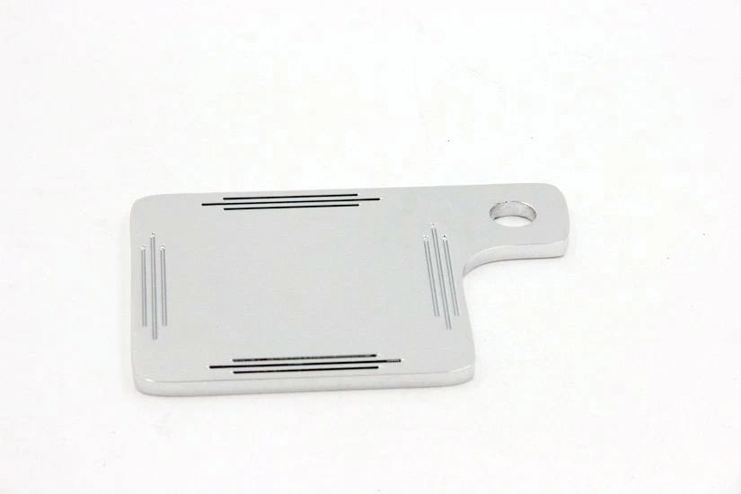 Chrome State Inspection Tag Sticker Holder for Motorcycles