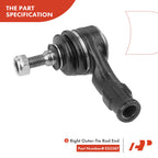 6x Front Lower Ball Joint Tie Rod End for Ford Focus (2000-2004)