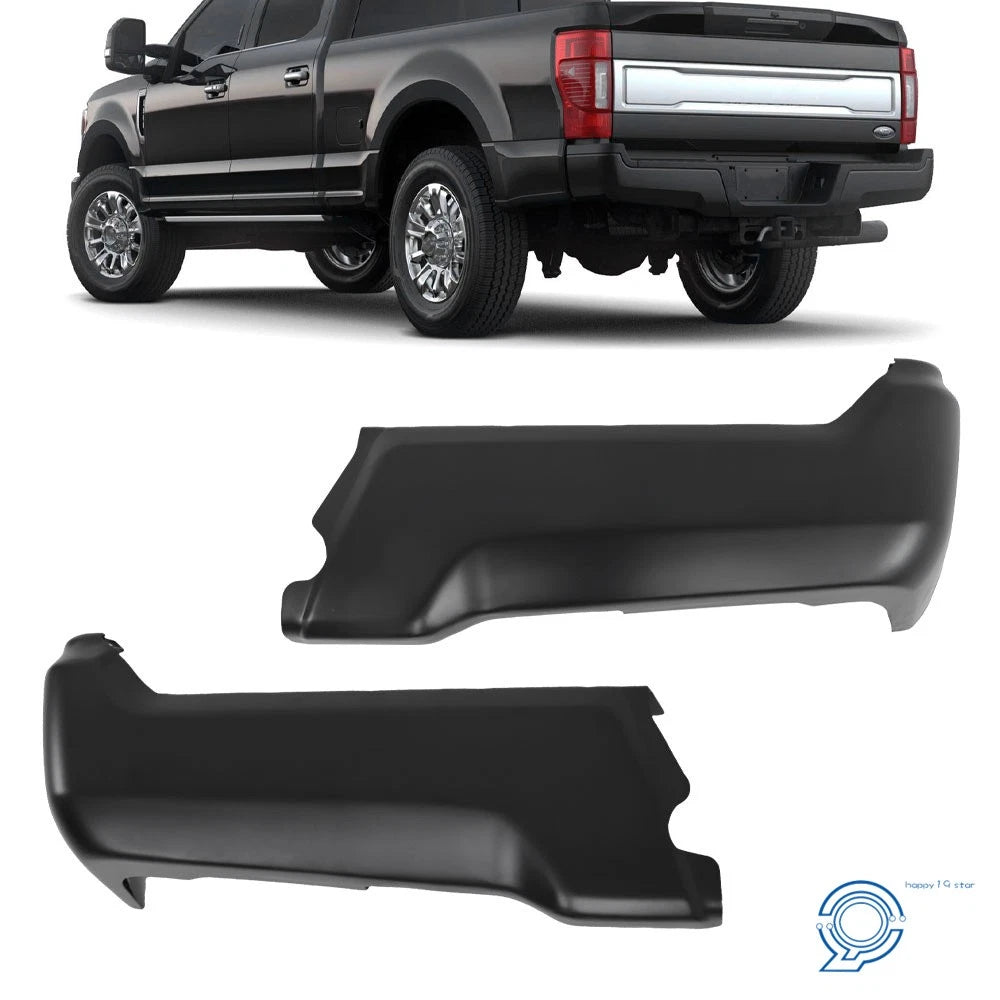 Set of 2 Rear Bumper Face Bars for Ford F-250 F-350 (2017–2022)