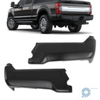 Set of 2 Rear Bumper Face Bars for Ford F-250 F-350 (2017–2022)