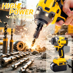 Cordless Electric Impact Wrench Gun for High Power Applications