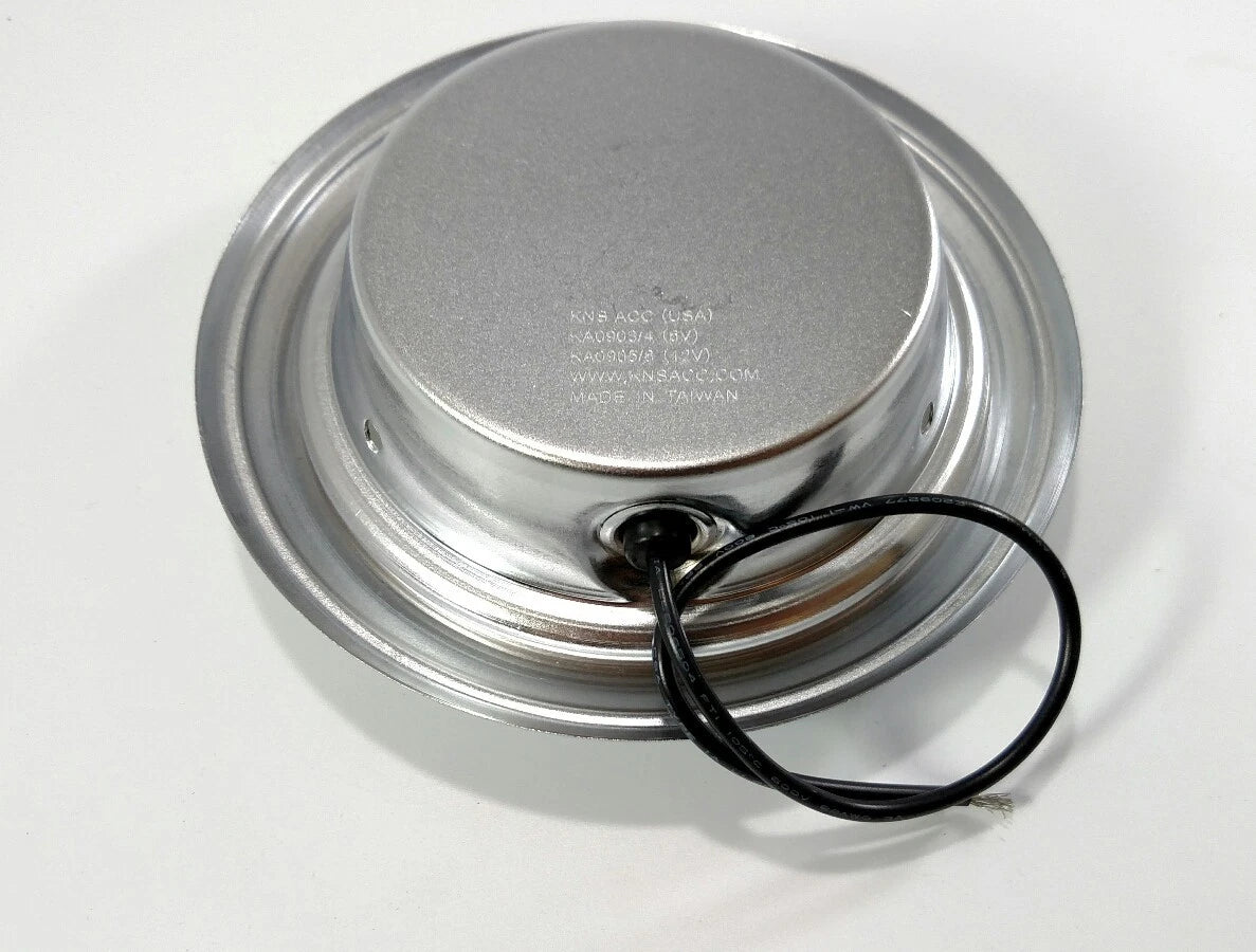 Dome Light Assembly Hardwired Chrome Glass Lens for Ford Car (1928–1948)