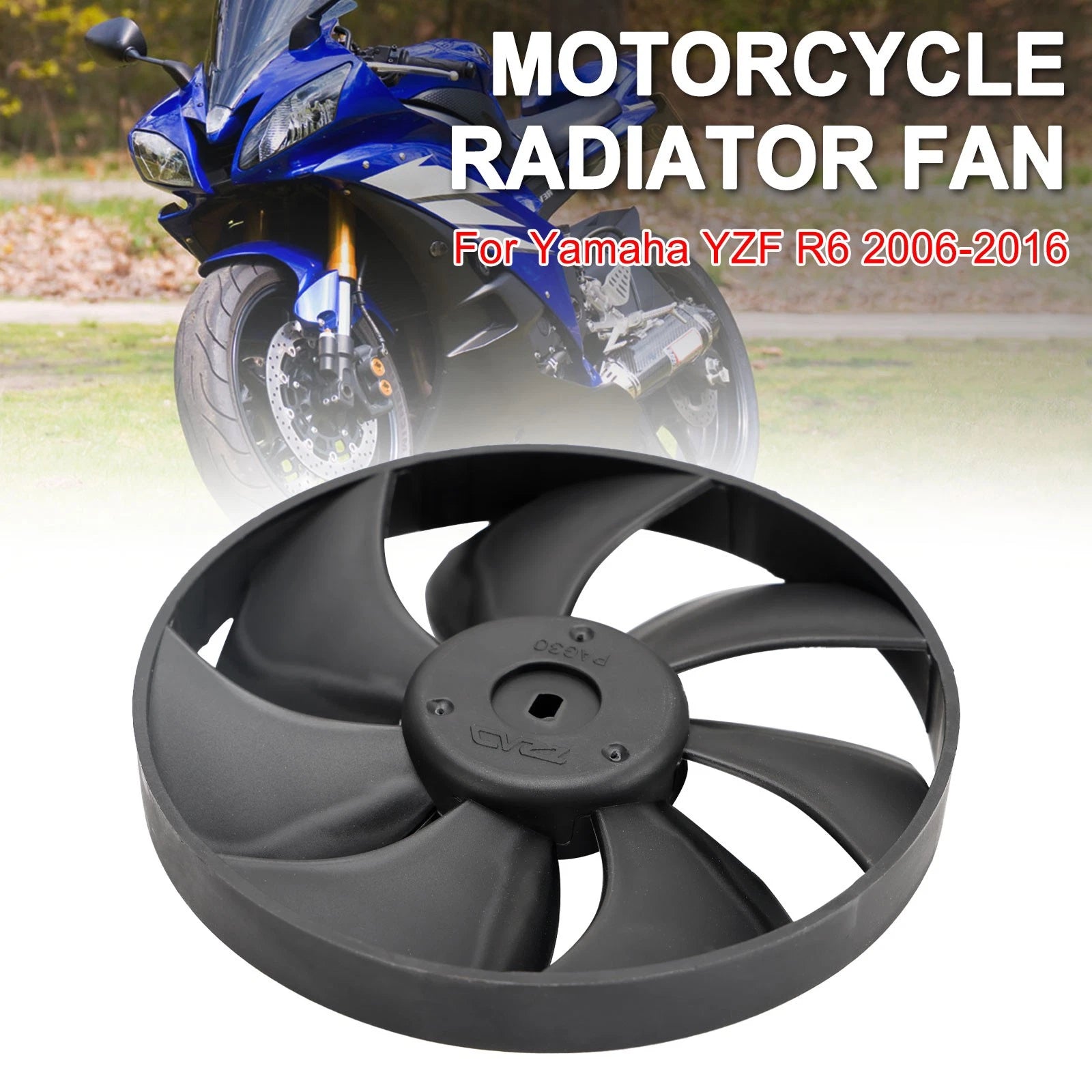 Cooling Fan Blade for Yamaha YZF R6 (2006–2016)