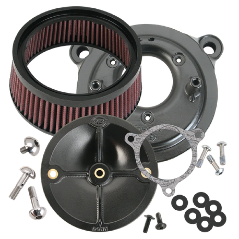 S&S Cycle Stealth Air Cleaner Kit for Harley Tri-Glide & CVO (2008–2016)