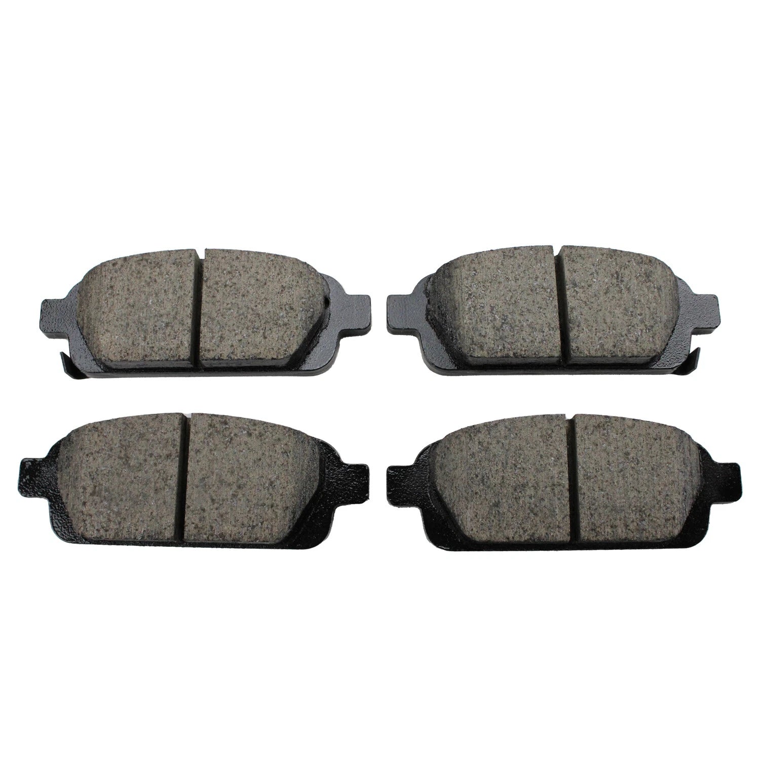 Set of 4 Akebono Rear Ceramic Brake Pads for Buick Verano, Cadillac, Chevy Trax, Cruze, Volt (2012–2019)