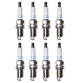 Set of 8 Denso Platinum TT Spark Plugs (Gap 0.040) for