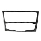 Carbon Black Console AC Audio CD Panel Cover Trim for Audi Q5 (2009-2017)