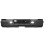 Rear Step Bumper for Toyota Tundra (2022–2026) Black w/Sensor Holes