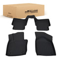 Set of 4 Black TPE Floor Mats for Volkswagen Jetta (2011–2018) Waterproof