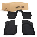 Set of 4 Black TPE Floor Mats for Volkswagen Jetta (2011–2018) Waterproof