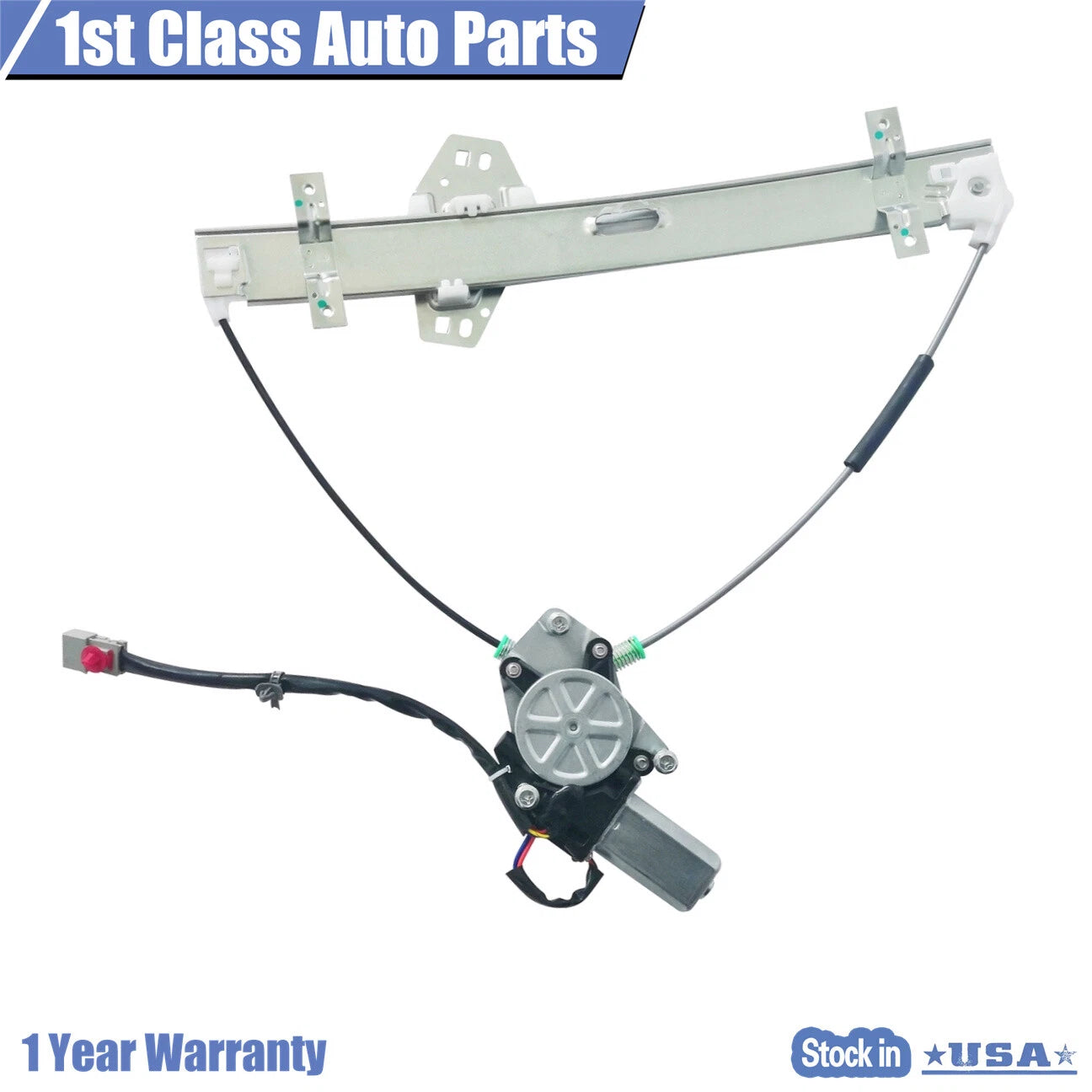 Front Left Power Window Regulator with Motor for Honda Civic (2001-2005)