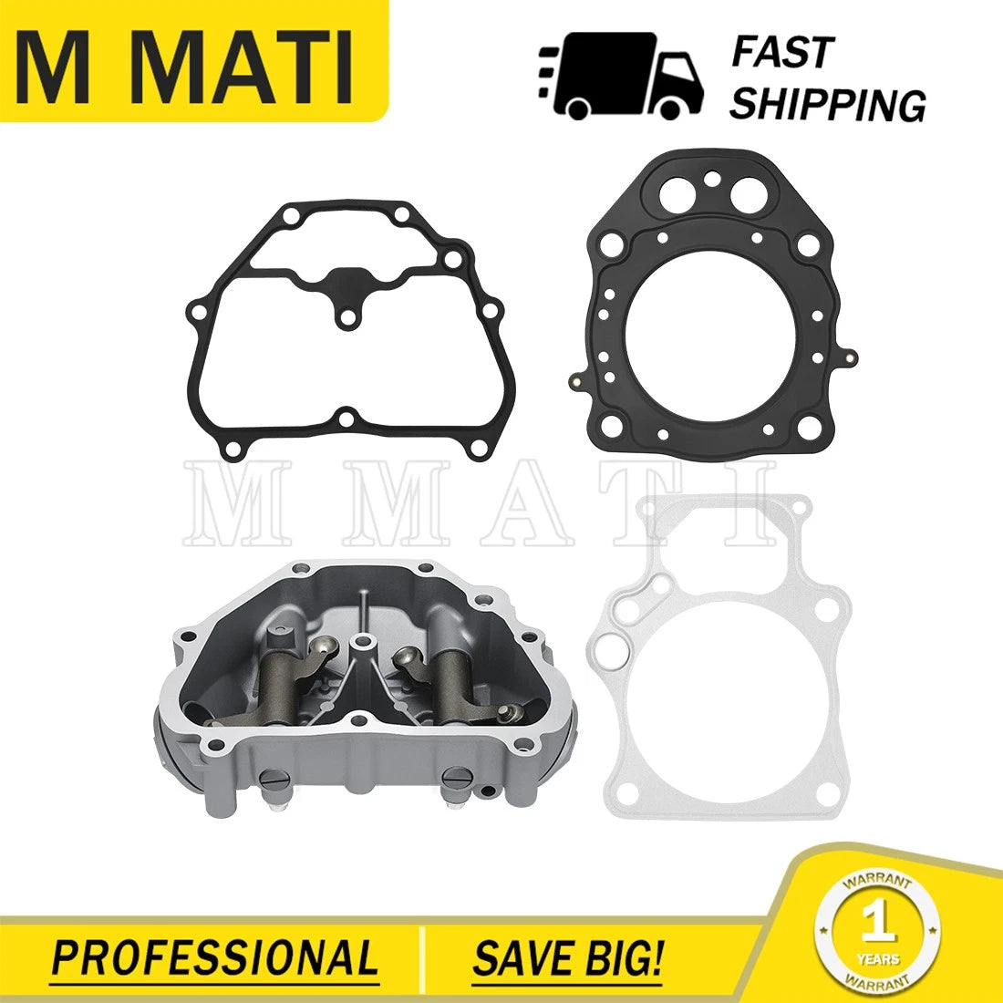 Cylinder Head Rocker Cover Valve & Gasket for Honda Rancher 420 TRX420 (2009–2024)