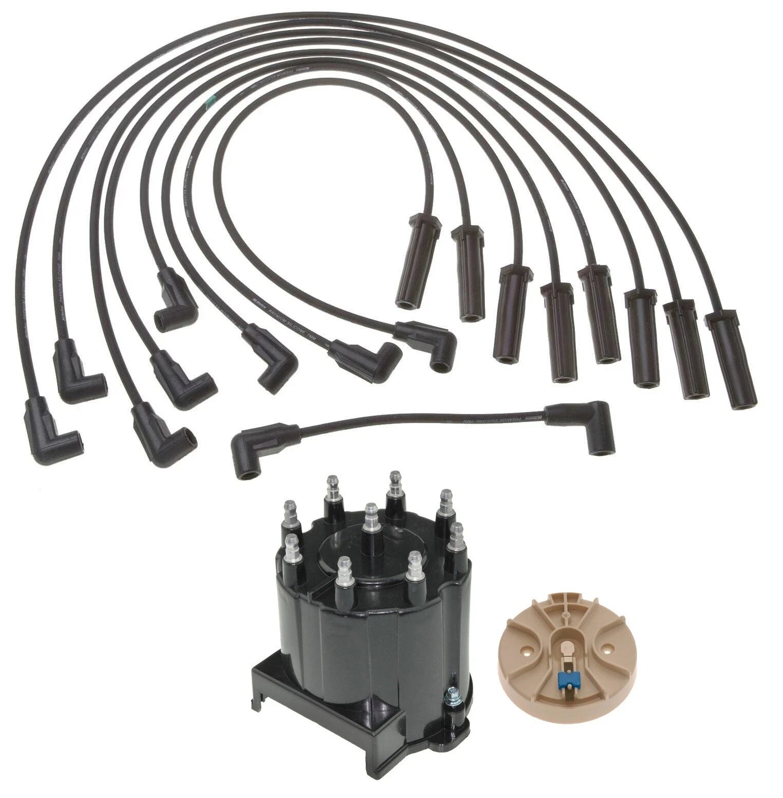Distributor Cap, Rotor & Wires Kit for GMC G3500 (1996–1996)