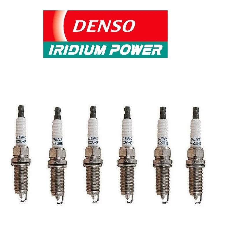 Set of 6 Iridium Spark Plugs Gap 044 for Lexus GS300 GS350 IS250 IS350 RC350 (1998–2020)