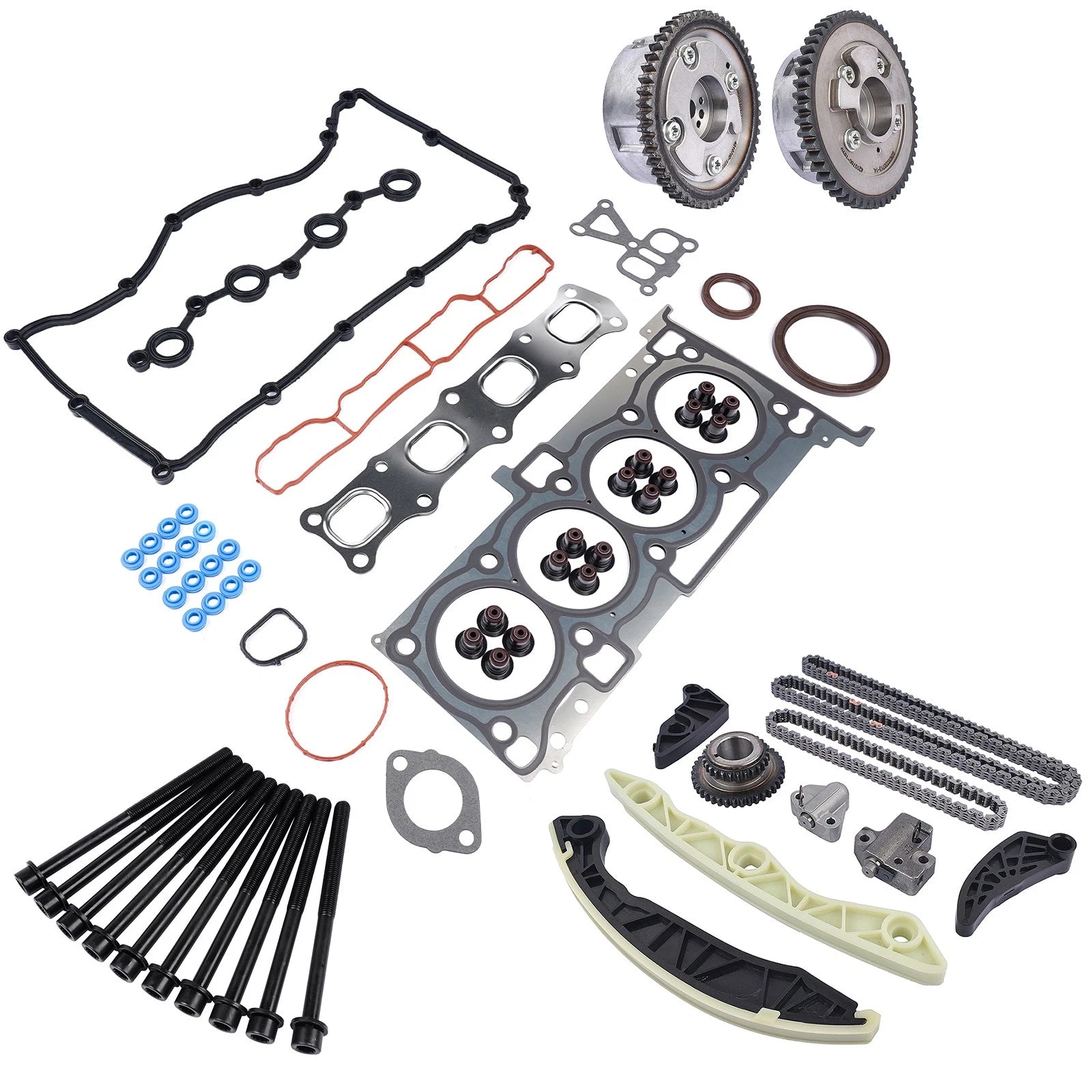 Timing Chain Kit & Head Gaskets for Dodge Avenger Jeep Compass Patriot (2007–2017)