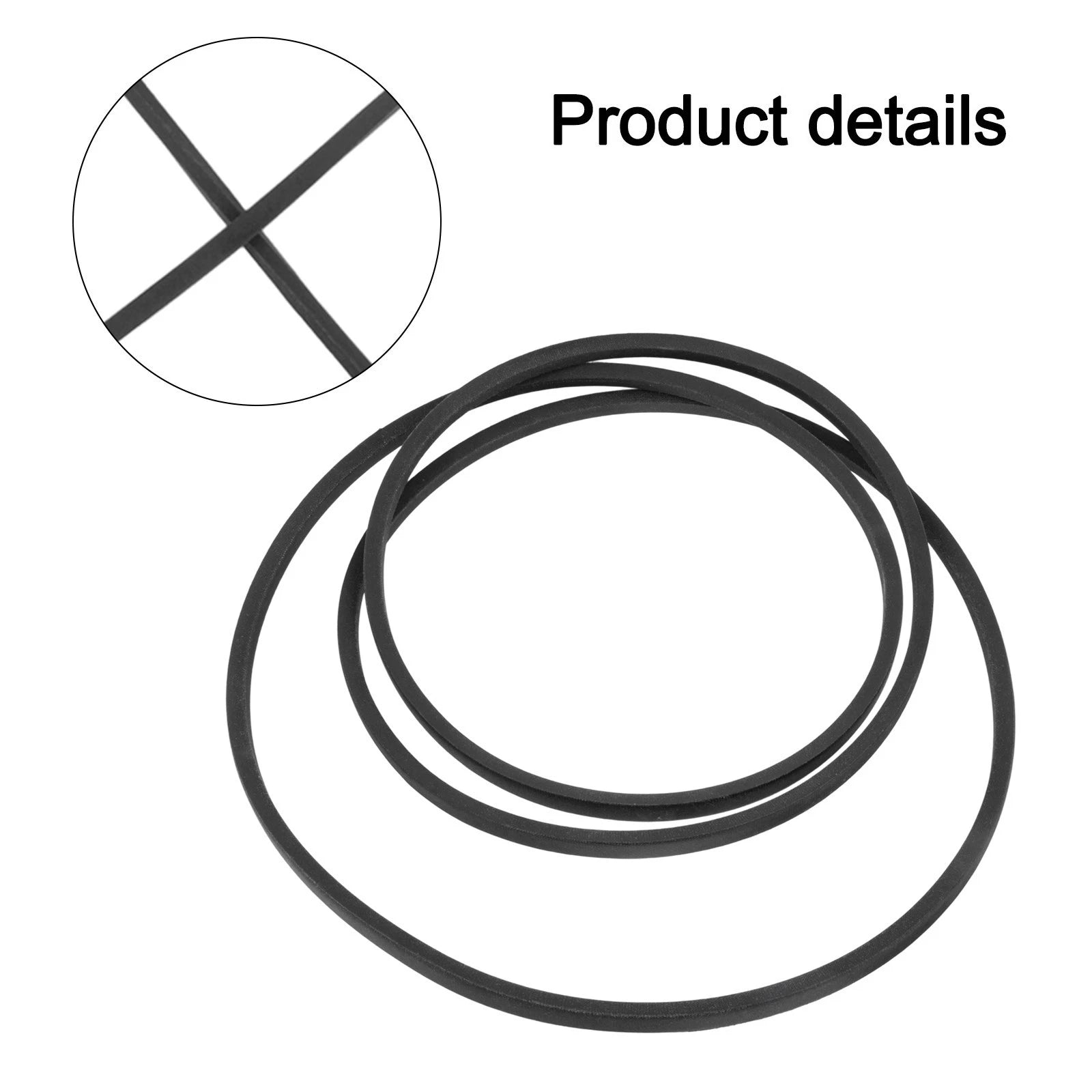 Heavy Duty Rubber Deck Belt for LT133 LT150 LT155 LT160 LT166 LT180 (38 42)