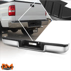 Set of 2 Chrome Oval 5" Side Step Nerf Bars for Ford F150 (2009–2014)