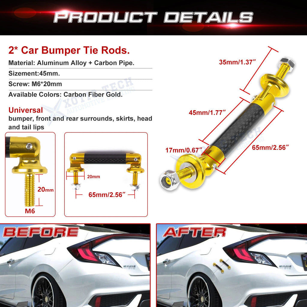 Adjustable Bumper Corner Edge Trunk Fastener for Dodge Charger (2015-2023)