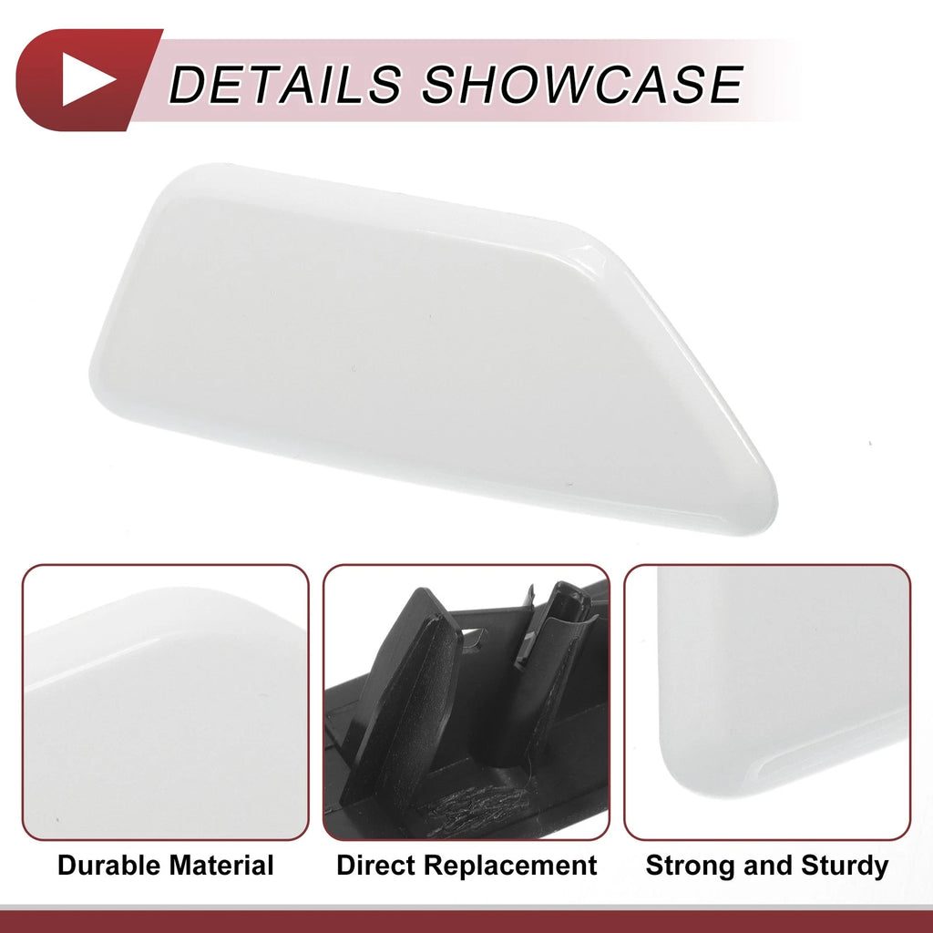 Washer Nozzle Cover Cap for Subaru Legacy (2010–2014) White
