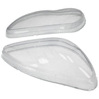 Set of 2 Headlight Lamp Lens Covers for Benz W220 S350 S400 (2003–2006)