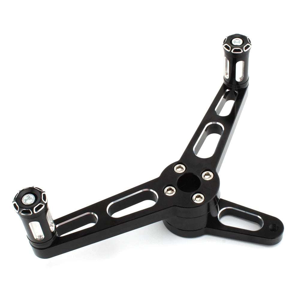 Front Left Foot Pegs Heel Toe Shifter Lever for Harley Sportster XL883 XL1200