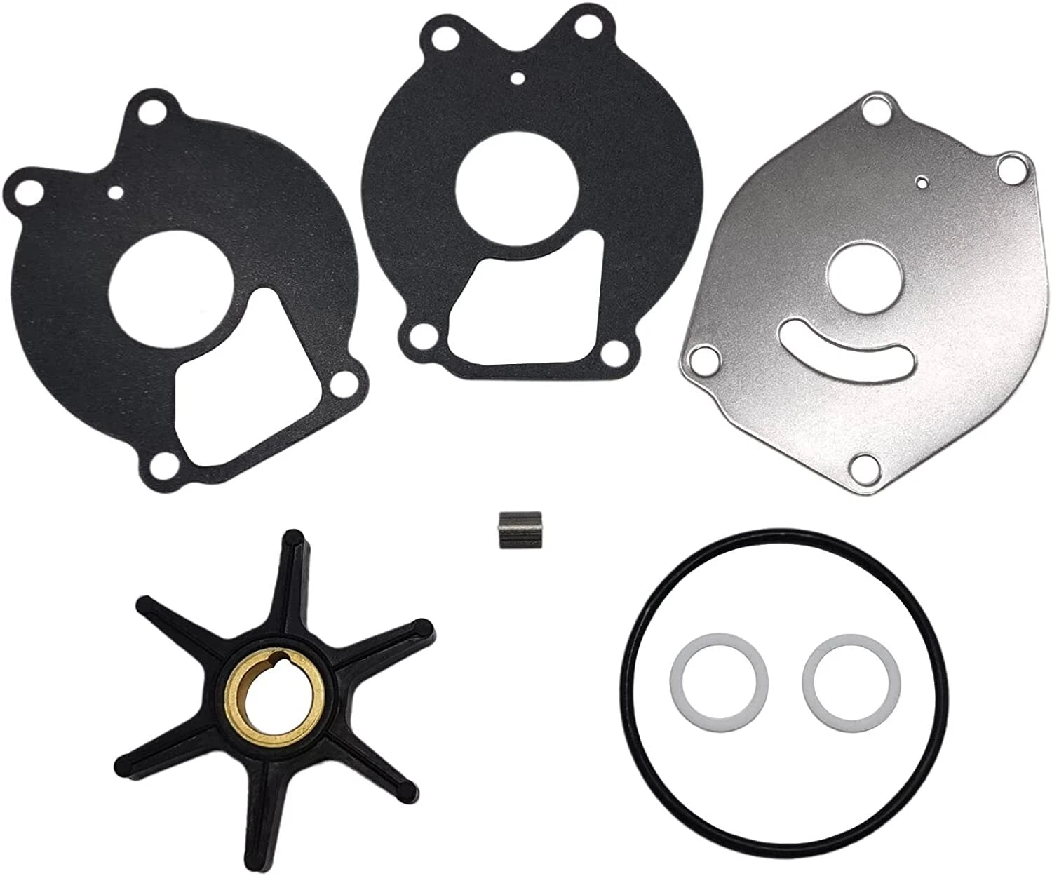 Water Pump Impeller Kit for Mercury 20 25 HP Sea Pro Outboard (47-85089T7)