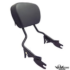 Sissy Bar Docking Black Backrest for Harley Touring Street Glide FLHX (1997–2008)