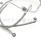 Stainless Brake Line Kit for Harley Touring (2008–2013) +10" Chrome